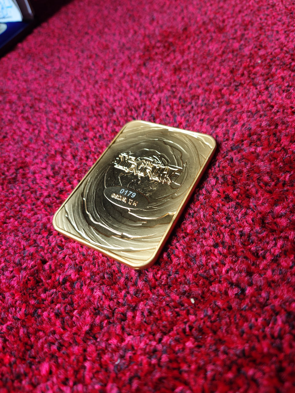 Yu-Gi-Oh! Golden Card Bue-Eyes White Dragon (gold plated)