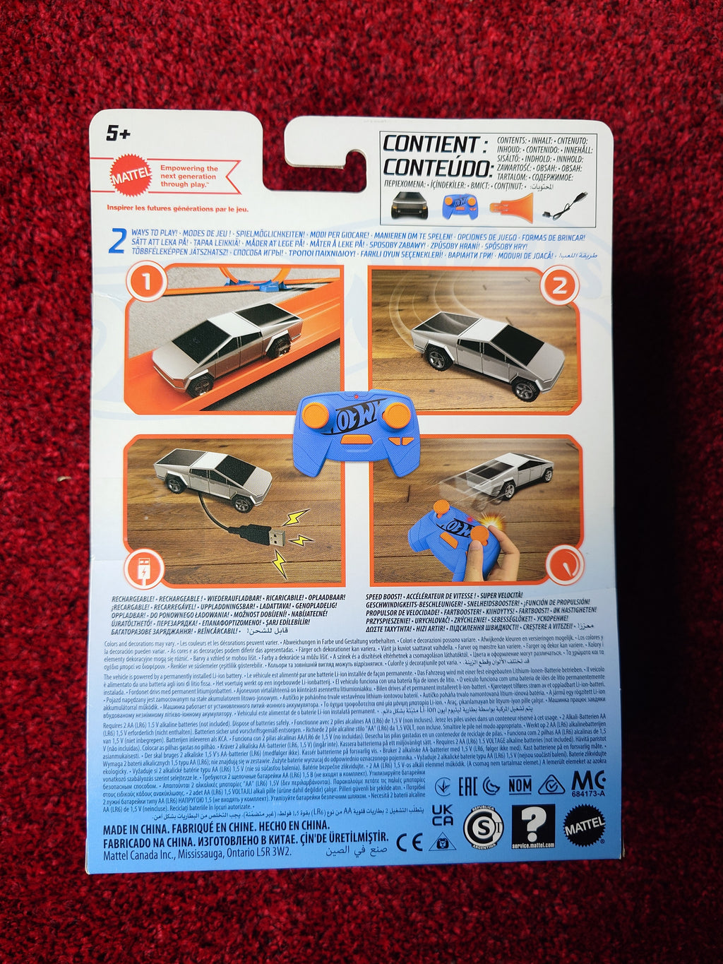 Hot Wheels RC Cybertruck Tesla