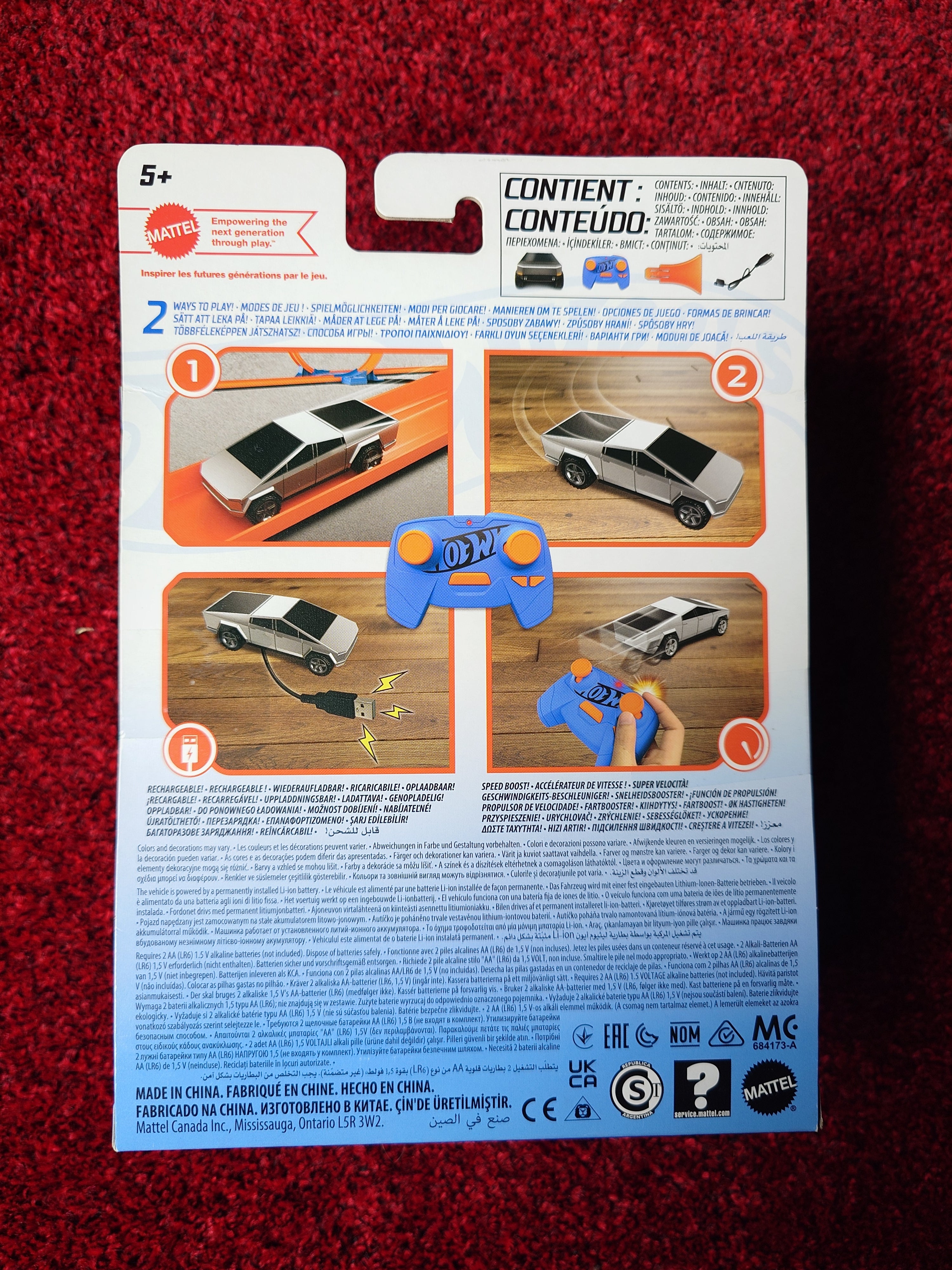 Hot Wheels RC Cybertruck Tesla