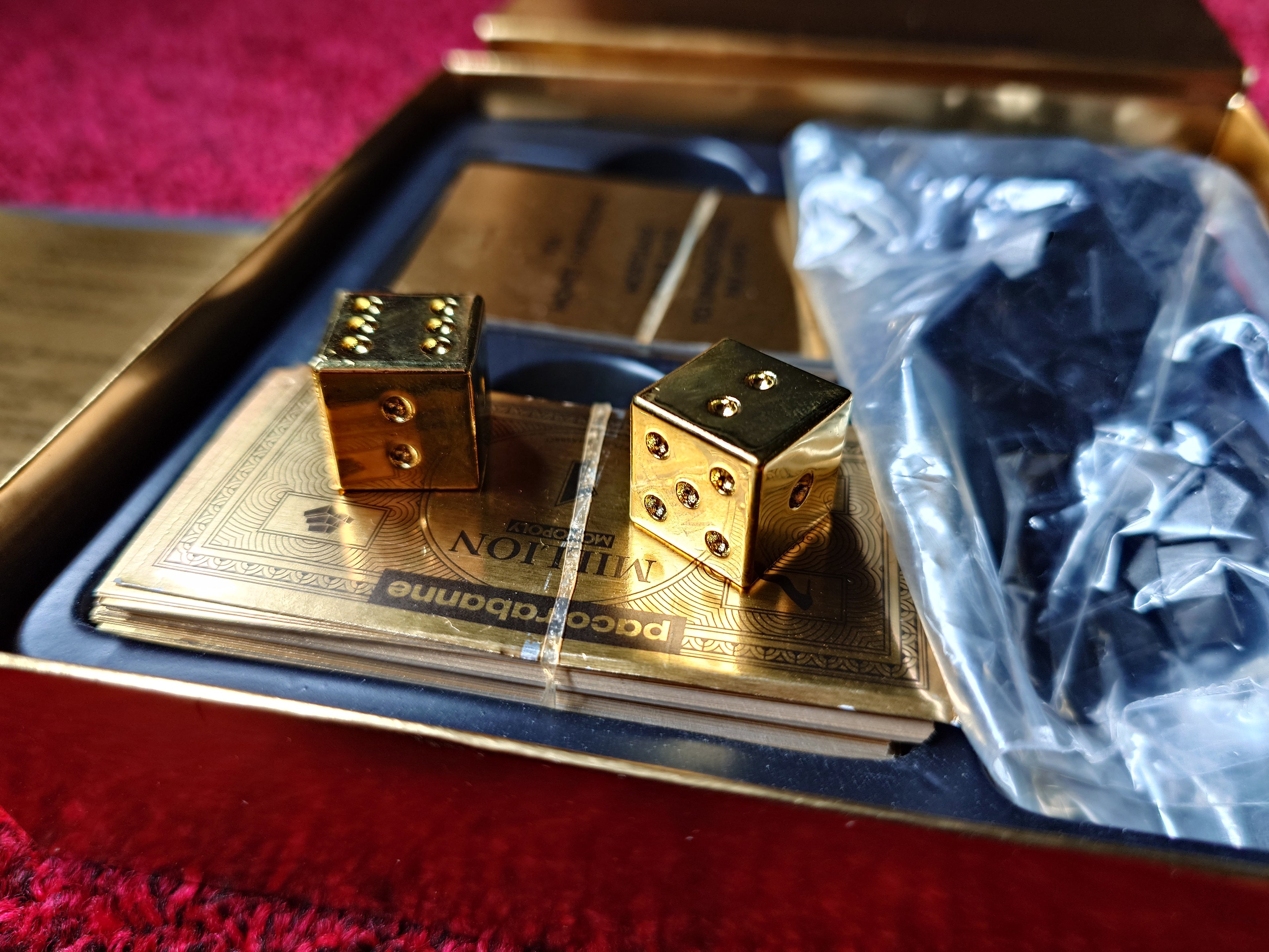 One million by paco rabanne Monopoly full gold