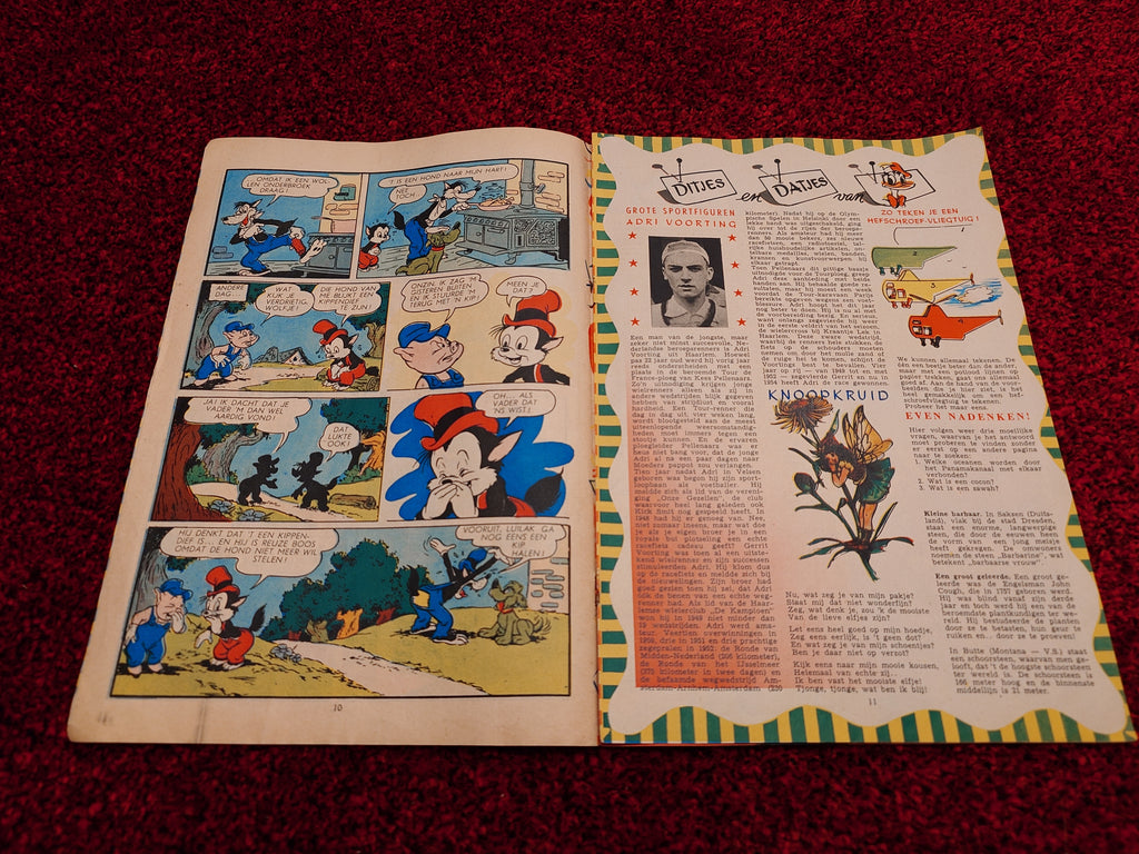 Donald Duck 3th of April 1954 NL Collectors item
