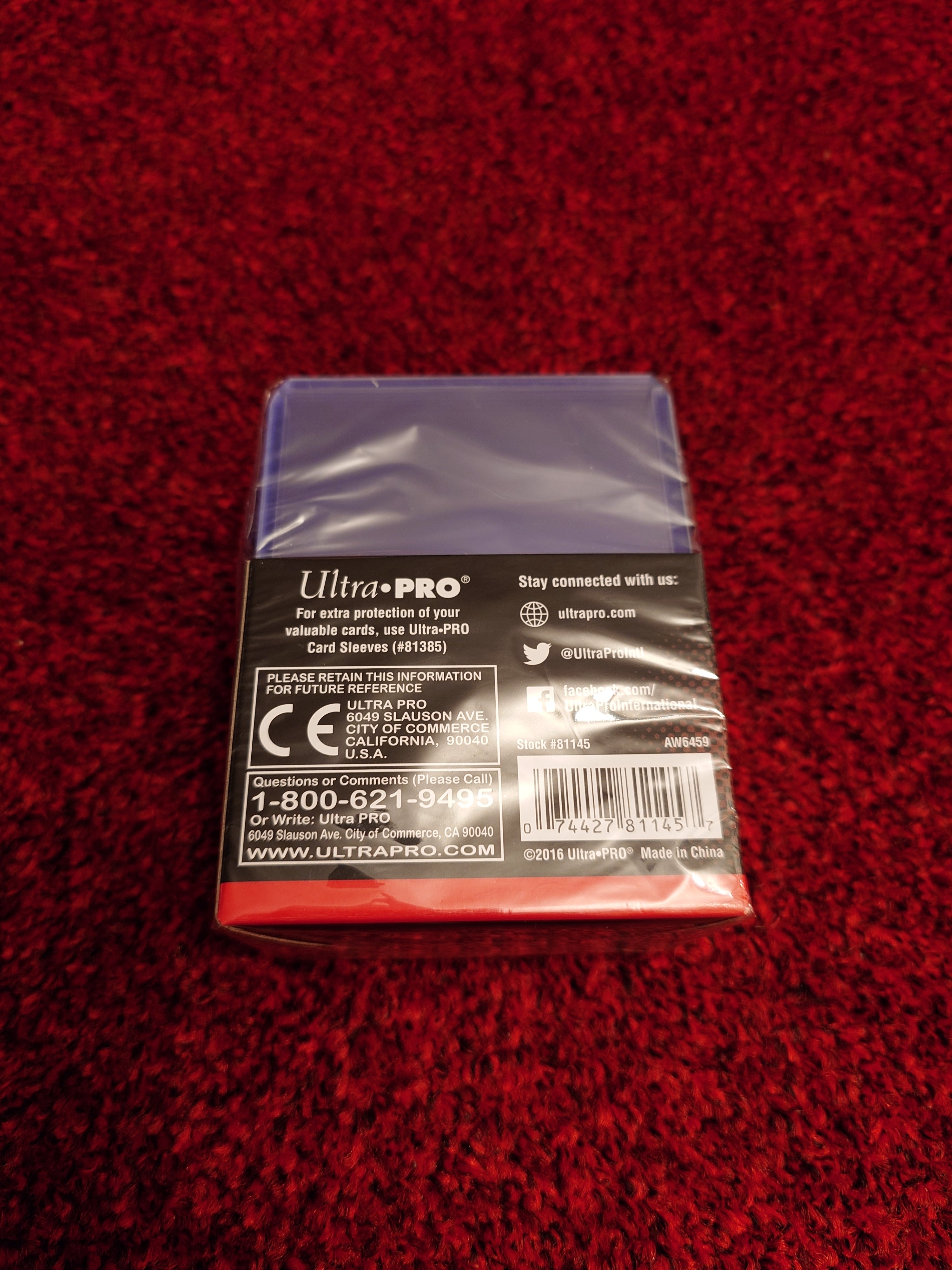 Ultra Pro Premium Toploaders 3" x 4" (25)