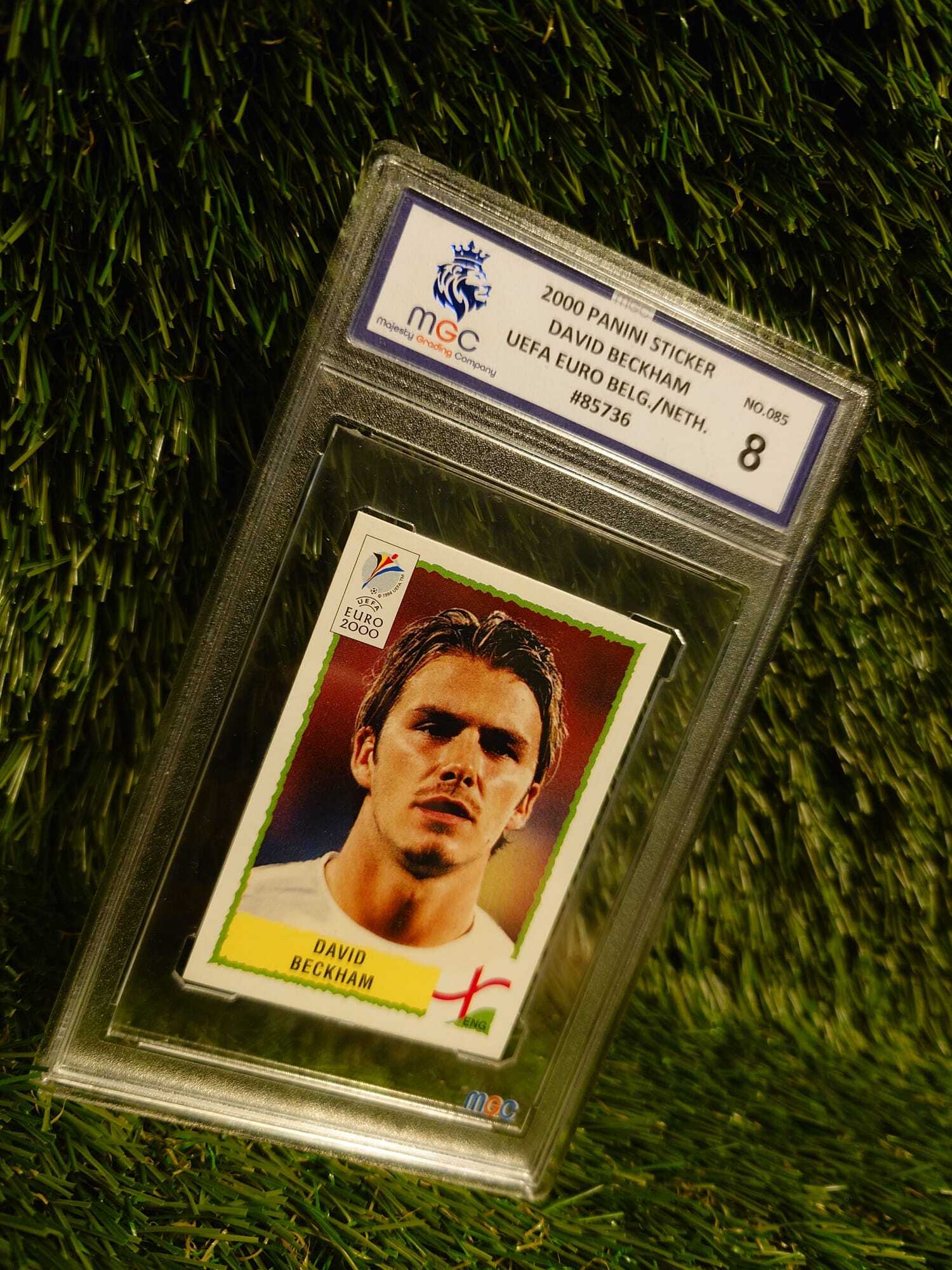 David Beckham 2000 Panini Sticker UEFA MGC8 England