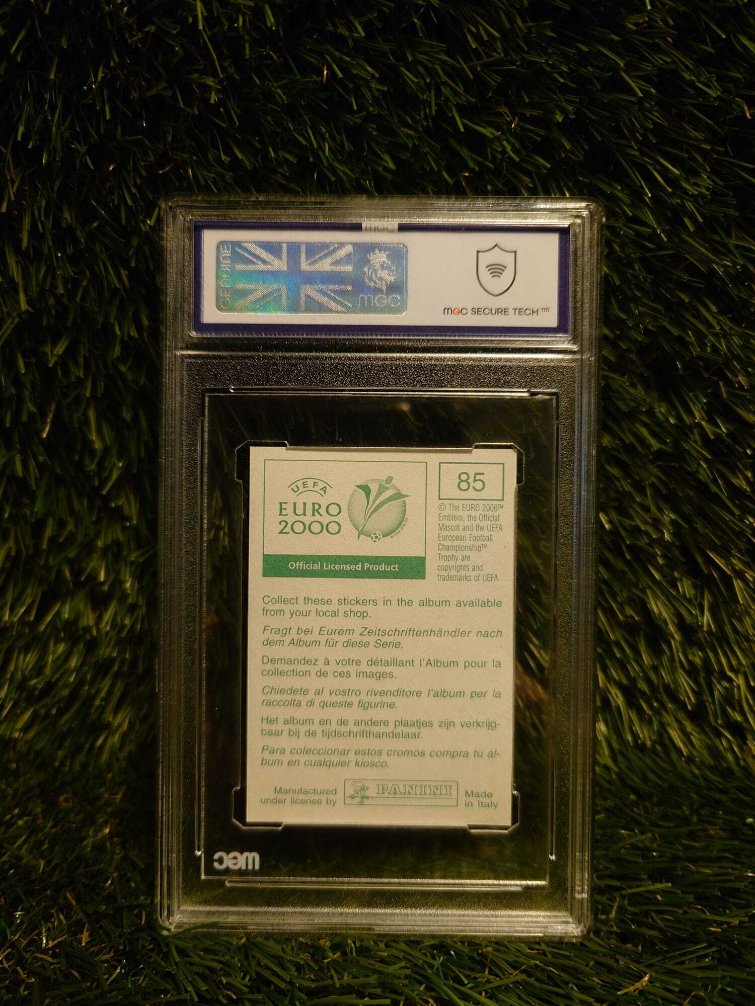 David Beckham 2000 Panini Sticker UEFA MGC8 England