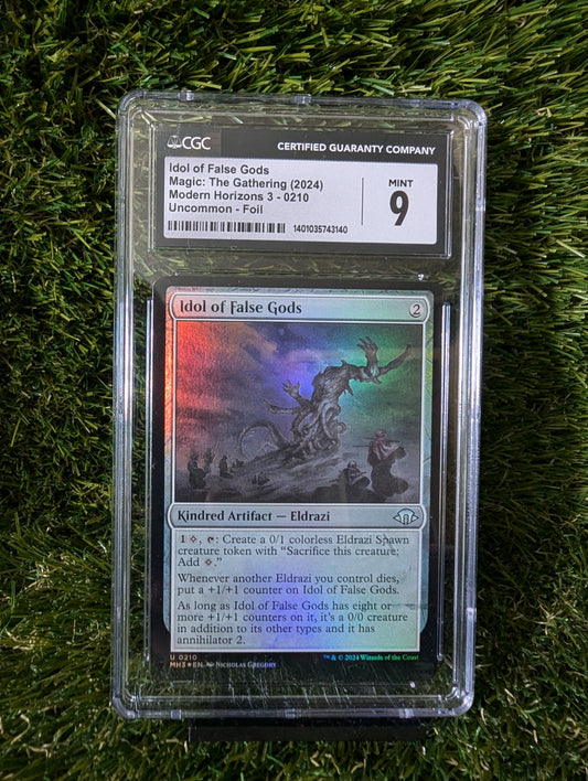 MTG Idol of False Gods Modern Horizons 3 Graded 9