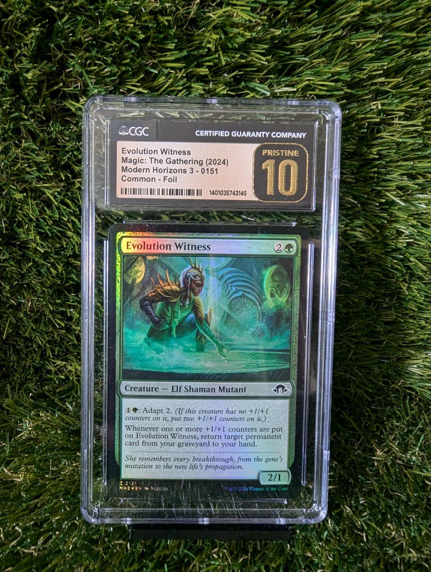 MTG Evolution Witness Modern Horizons 3 Graded 10