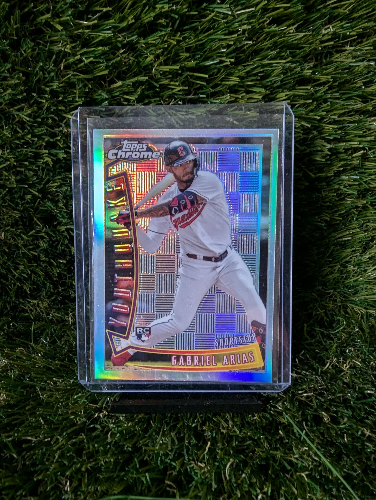 Topps Chrome Youthquake Gabriel Arias RC Cleveland Guardians