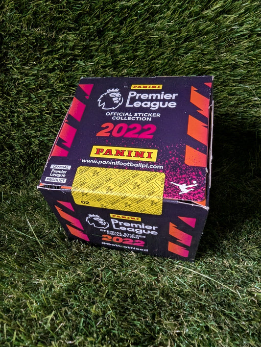 Panini Premier League 2022 Sticker Box (Sealed) 50 packs