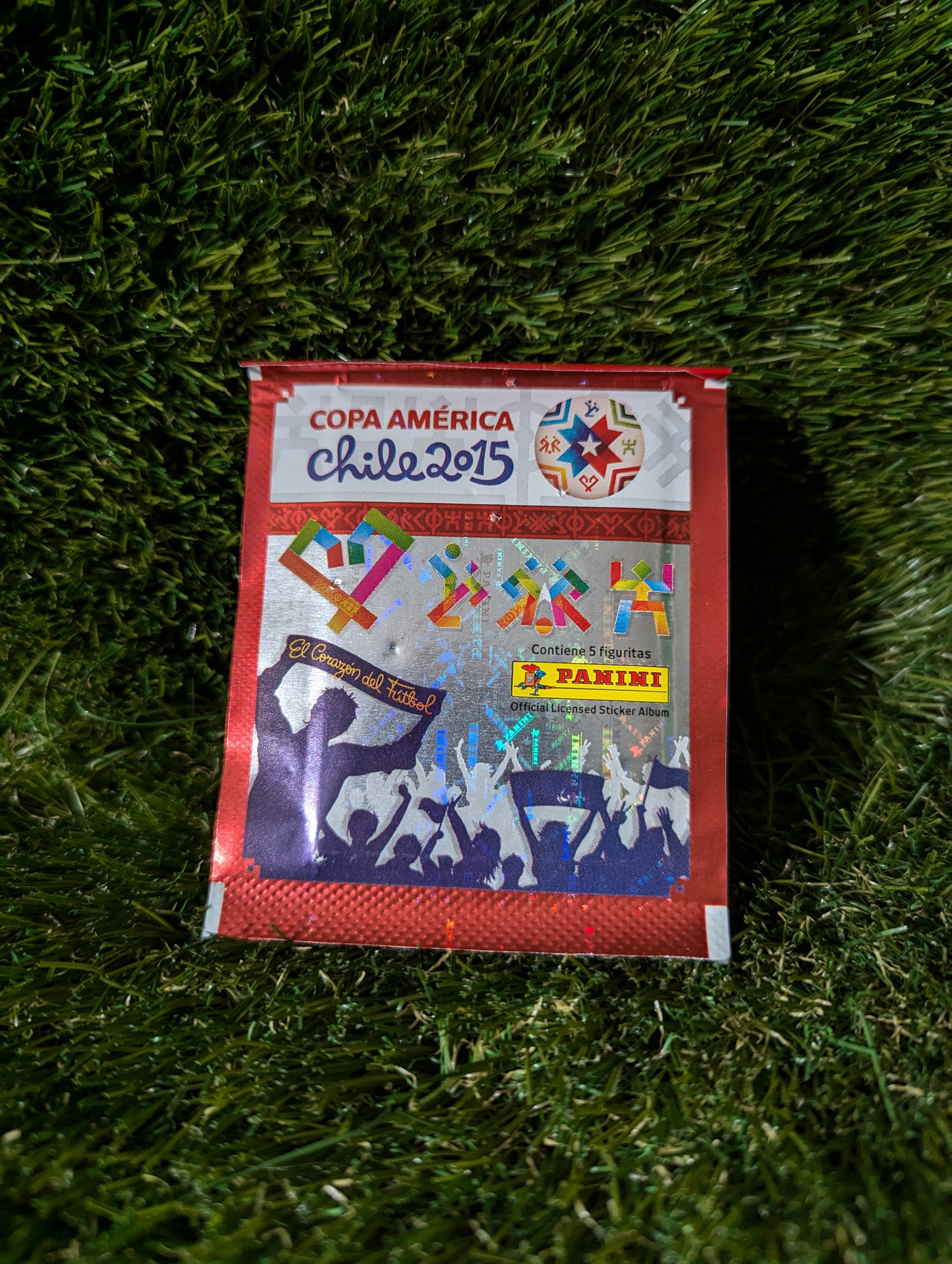 Panini Copa America 2015 Chile Stickers pack