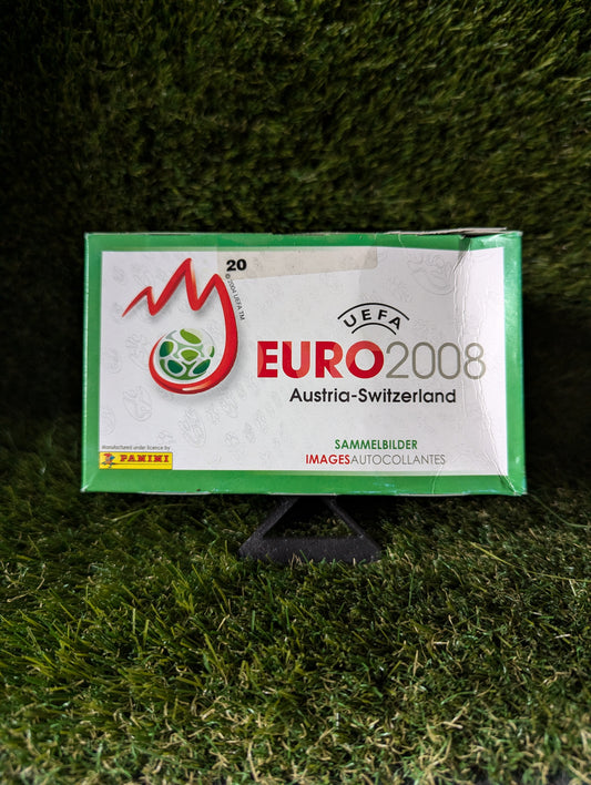 Panini UEFA EURO 2008 Austria - Switzerland Sticker Box (Sealed) 100 Packs