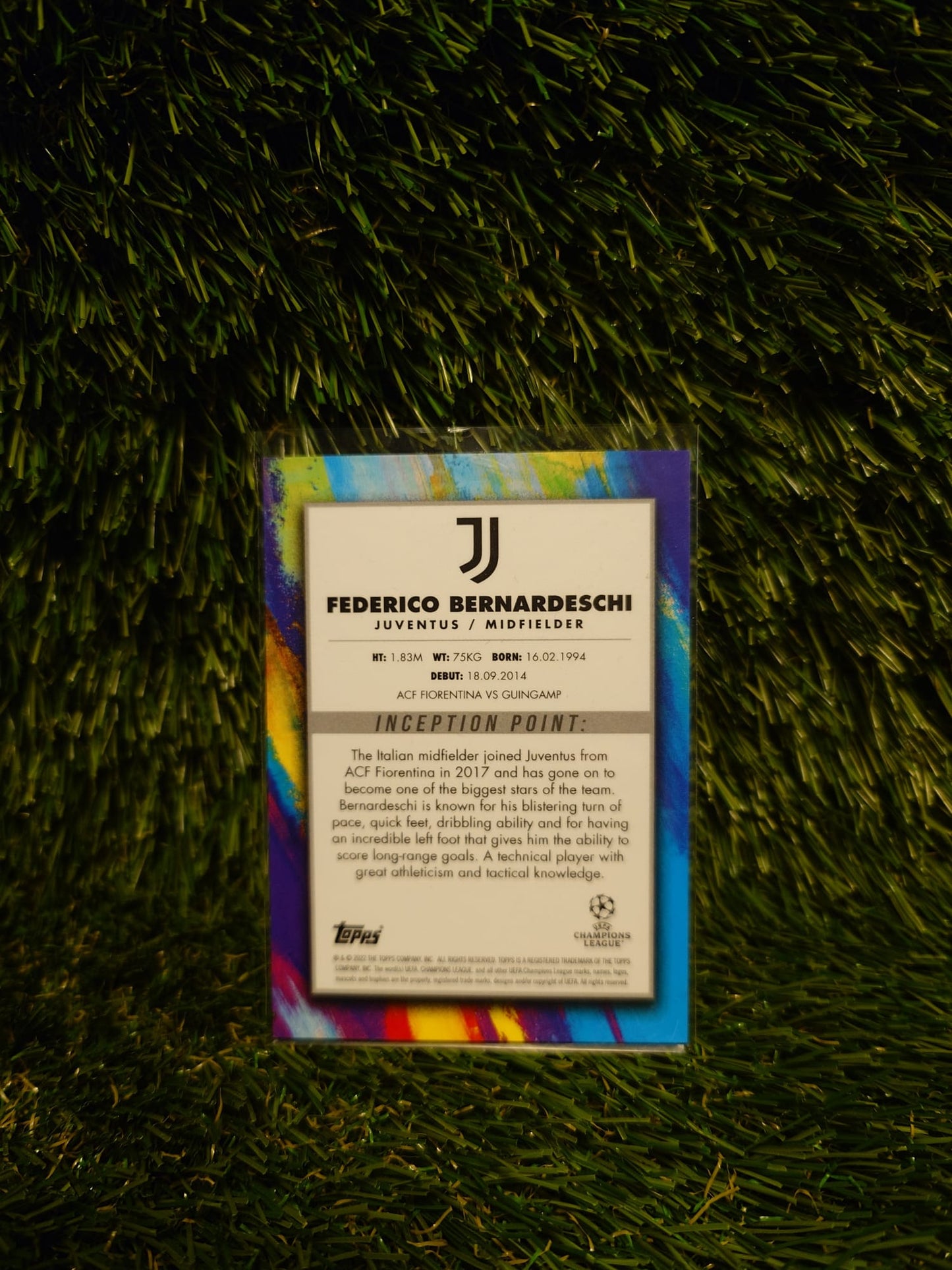 Federico Bernardeschi Topps Inception /49