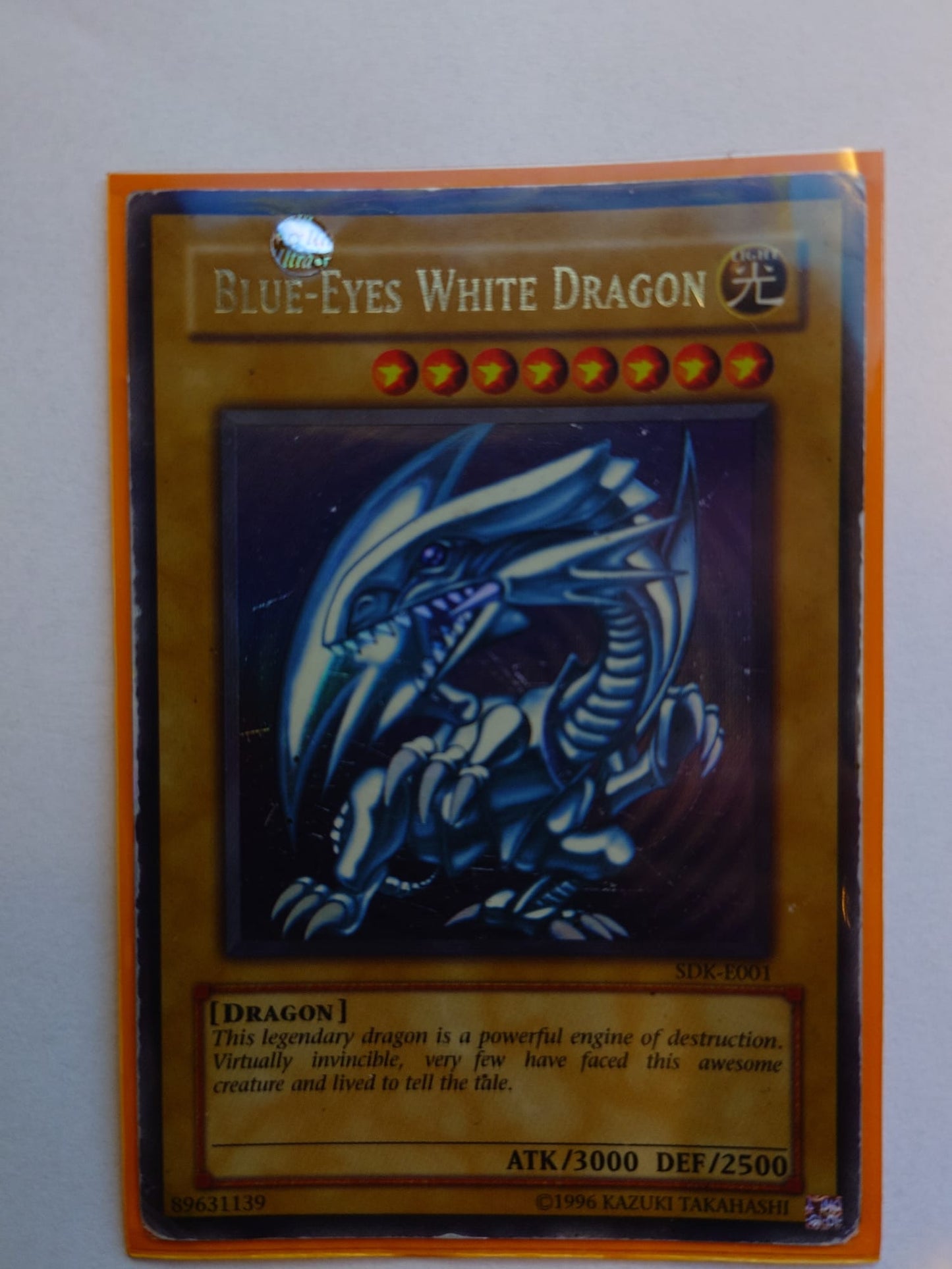 Yu-Gi-Oh! Blue-Eyes White Dragon SDK-E001