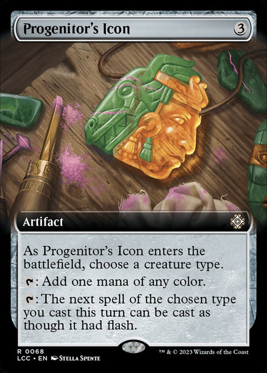 MTG Progenitor's Icon Extended Art